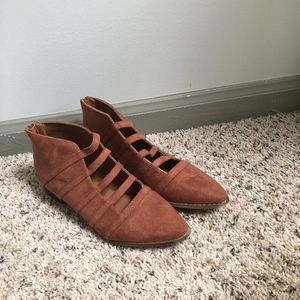 Suede Booties